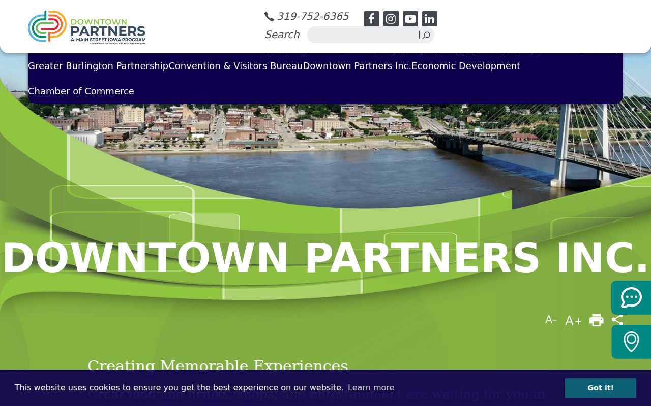 Burlington city directory Downtown Partners local history resource